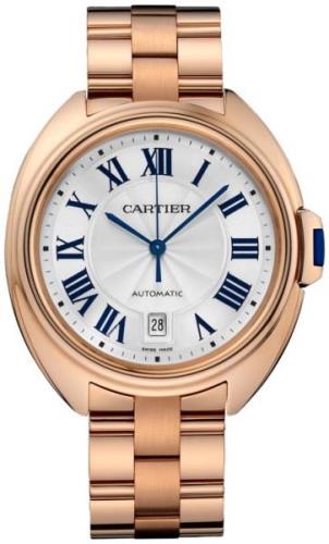 Cartier Cle De Cartier Damklocka WGCL0020 Silverfärgad/18 karat
