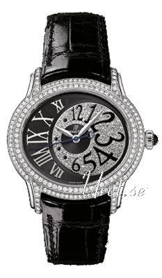 Audemars Piguet Millenary Damklocka 77302BC.ZZ.D001CR.01 Svart/Läder