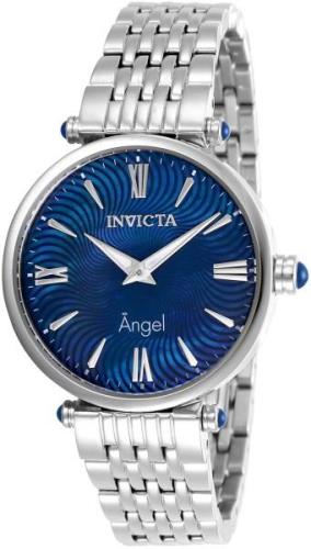 Invicta Angel Damklocka 27986 Blå/Stål Ø34 mm