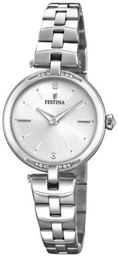 Festina Mademoiselle Damklocka F20307-1 Silverfärgad/Stål Ø29 mm