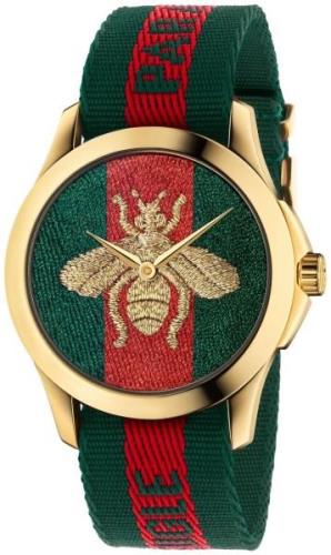 Gucci Le Marche Des Merveilles YA126487 Flerfärgad/Textil Ø38 mm