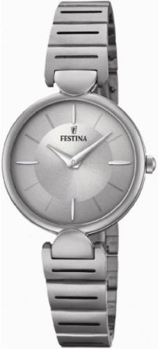 Festina 99999 Damklocka F20325-1 Grå/Stål Ø39 mm