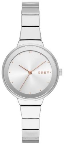 DKNY Astoria Damklocka NY2694 Vit/Stål Ø32 mm