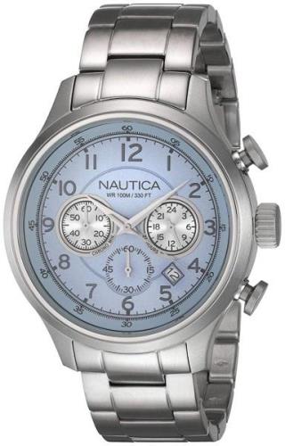 Nautica 99999 Herrklocka A19631G Blå/Stål Ø44 mm