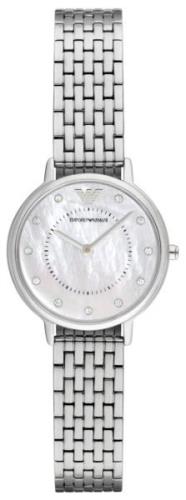 Emporio Armani Dress Damklocka AR2511 Vit/Stål Ø28 mm