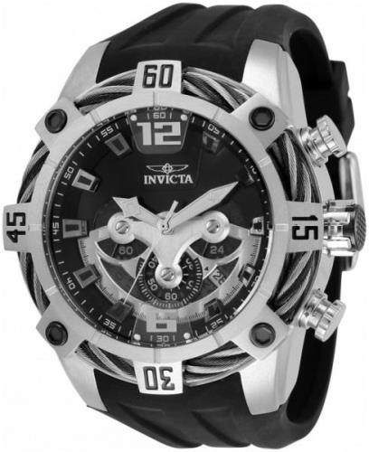 Invicta Bolt Herrklocka 35629 Svart/Gummi Ø51 mm