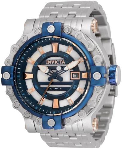 Invicta Excursion Herrklocka 35182 Vit/Stål Ø53.5 mm