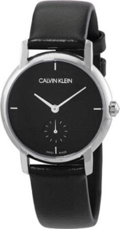 Calvin Klein Established Damklocka K9H2Y1C1 Svart/Läder Ø32 mm