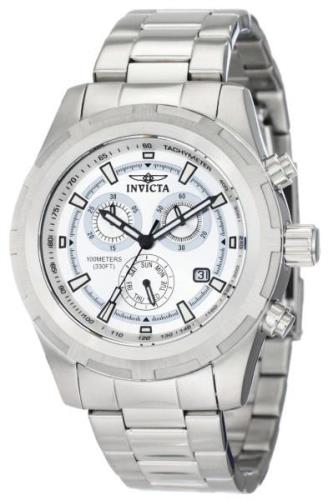 Invicta II Herrklocka 1558 Vit/Stål Ø45 mm