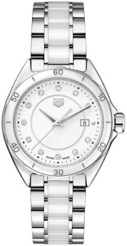 TAG Heuer Formula 1 Ladies Damklocka WBJ141AD.BA0974 Vit/Stål Ø32 mm