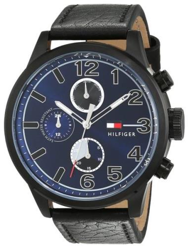 Tommy Hilfiger Jackson Herrklocka 1791241 Blå/Läder Ø44 mm