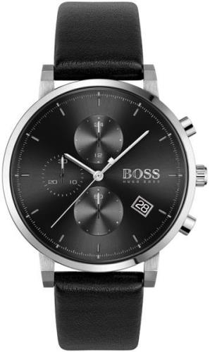 Hugo Boss 99999 Herrklocka 1513777 Svart/Läder Ø43 mm