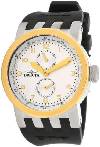 Invicta Dna Herrklocka 31783 Silverfärgad/Gummi Ø46 mm