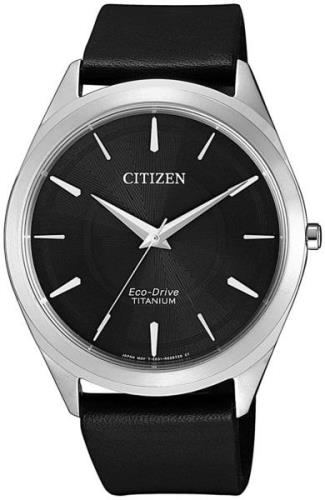 Citizen Eco Drive 180 Herrklocka BJ6520-15E Svart/Läder Ø41 mm