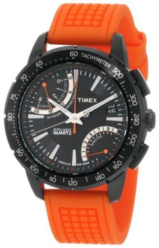 Timex Herrklocka T2N707 Svart/Gummi Ø46 mm