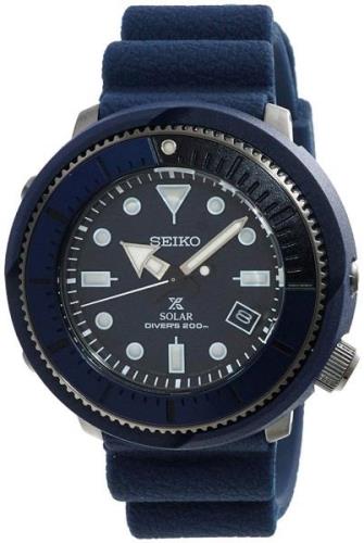 Seiko Prospex Herrklocka SNE533P1 Blå/Gummi Ø44 mm