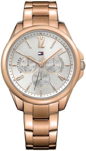 Tommy Hilfiger 99999 Damklocka 1781824 Silverfärgad/Roséguldstonat