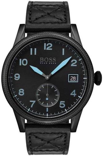 Hugo Boss 99999 Herrklocka 1513672 Svart/Läder Ø44 mm