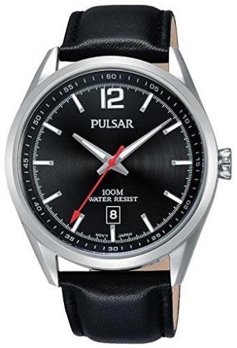 Pulsar Dress Herrklocka PS9519X1 Svart/Läder Ø42 mm