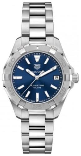 TAG Heuer Aquaracer Lady Damklocka WBD1312.BA0740 Blå/Stål Ø32 mm