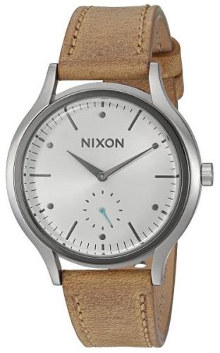 Nixon 99999 Damklocka A9952364-00 Vit/Läder Ø38 mm