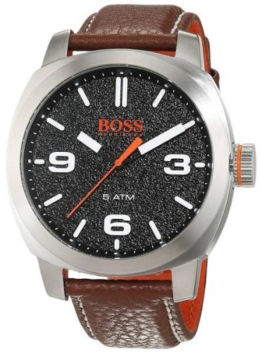 Hugo Boss Cape Town Herrklocka 1513408 Svart/Läder Ø46 mm