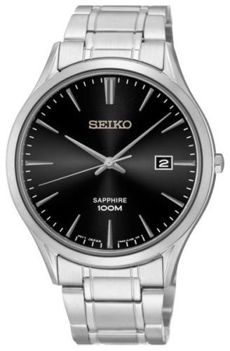 Seiko Dress Herrklocka SGEG95P1 Svart/Stål Ø40 mm