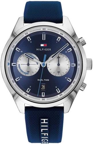 Tommy Hilfiger Bennett Herrklocka 1791781 Blå/Gummi Ø44 mm