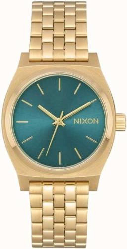 Nixon The Medium Time Teller Damklocka A1130-2626 Grön/Gulguldtonat