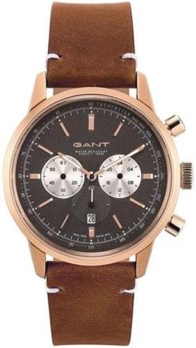 Gant 99999 Herrklocka GT064005 Grå/Läder Ø43 mm