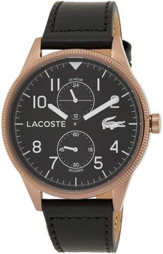 Lacoste 99999 Herrklocka 2011042 Svart/Läder Ø44 mm