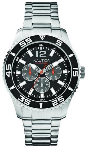 Nautica Analog Herrklocka A15656G Svart/Stål Ø44 mm