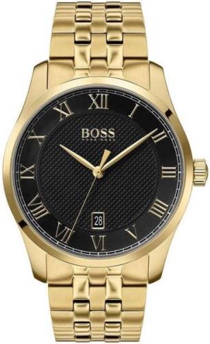 Hugo Boss 99999 Herrklocka 1513739 Svart/Gulguldtonat stål Ø41 mm