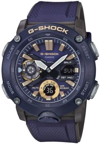 Casio G-Shock Herrklocka GA-2000-2AER LCD/Resinplast Ø48.7 mm