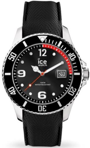 Ice Watch Ice Steel 015773 ICE steel - Black Svart/Gummi Ø44 mm