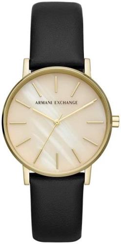 Armani Exchange 99999 Damklocka AX5561 Vit/Läder Ø36 mm