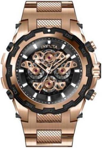 Invicta Specialty Herrklocka 34225 Svart/Roséguldstonat stål Ø50 mm