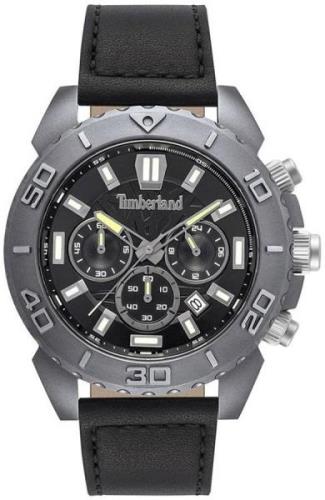 Timberland Herrklocka TBL15518JLU02 Svart/Läder Ø46 mm