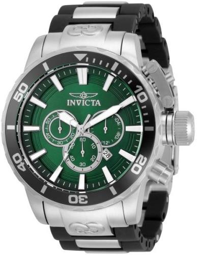 Invicta Herrklocka 33692 Corduba Grön/Stål Ø52 mm