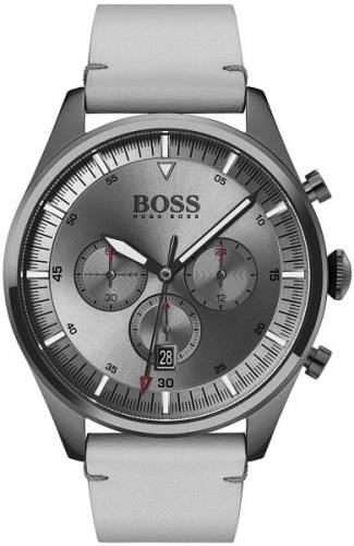 Hugo Boss Herrklocka 1513710 Grå/Läder Ø44 mm