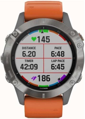 Garmin 010-02158-14 Fenix 6 Pro LCD/Gummi Ø47 mm