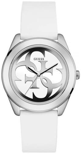 Guess Damklocka W0911L1 G Twist Vit/Gummi Ø40 mm