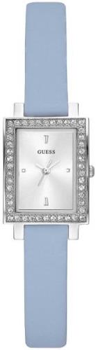 Guess Damklocka W0734L1 Silverfärgad/Läder