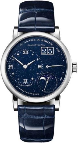 A. Lange & Söhne Damklocka 182.086 Lange 1 Blå/Läder Ø36.8 mm