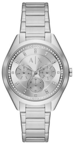 Armani Exchange Damklocka AX5654 Lady Giacomo Silverfärgad/Stål