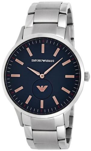 Emporio Armani Herrklocka AR11137 Renato Blå/Stål Ø53 mm