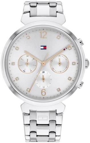 Tommy Hilfiger Damklocka 1782346 Multifunction Silverfärgad/Stål