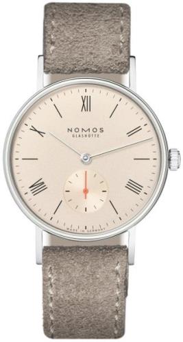 Nomos Glashütte Damklocka N-248 Ludwig Antikvit/Läder Ø32.8 mm