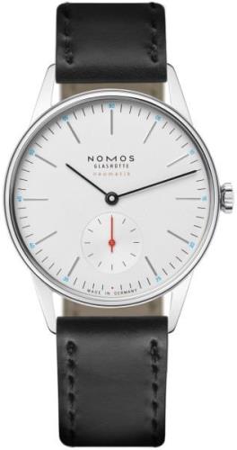 Nomos Glashütte N-392 Orion Vit/Läder Ø36 mm