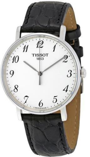 Tissot T109.410.16.032.00 T-Classic Vit/Läder Ø38 mm